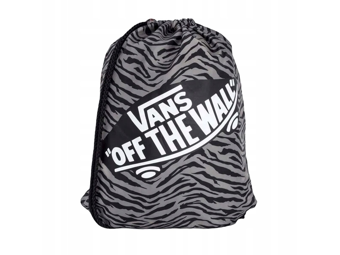 Bolsa Mochila con Cuerdas VANS VN000SUFZ08 Negro Talla nica