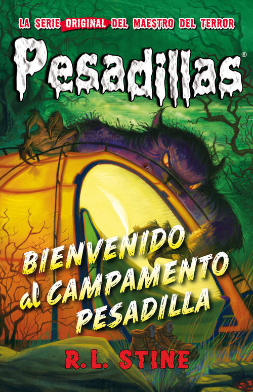 Libro Bienvenido Al Campamento Pesadilla de R.L. Stine (Español)