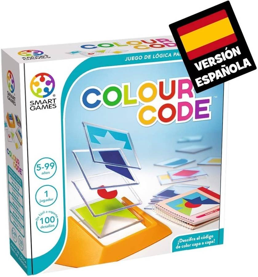 Colour Code 5134751593 smart gamessg090es ingles miscelanea 81115 colormodelo surtido juego de mesa ludilo edad 5