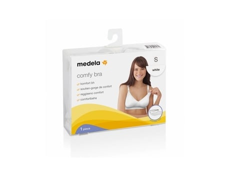 Sostén de Lactancia MEDELA Comfy Bra TS White