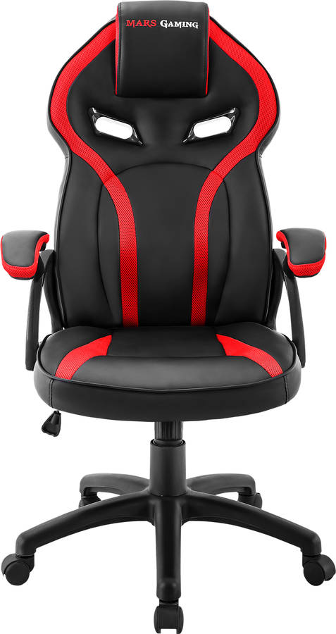 Silla Gaming MARS GAMING MGC118BR (Hasta 130 kg - Elevador a Gas Clase 4 - Rojo)