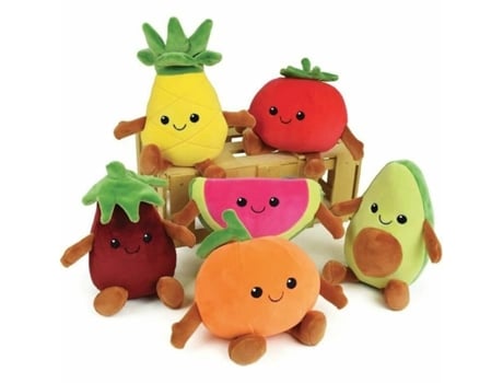 Peluche JEMINI Frutas Multicolor