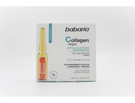 Ampollas BABARIA Colágeno Vegan (5x2 ml)