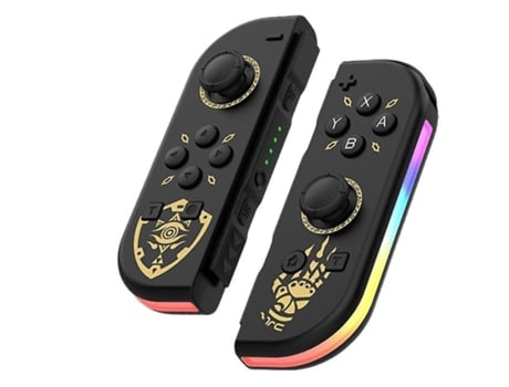 Kit Joycon Com Led Rgb Para Nintendo Switch Kingdom Sword VENISYMLIS