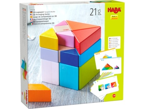 Puzzle HABA 3D Arranging Game Puzle 3D 21 pieza(s)