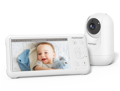 Video Baby Monitor, 1080P 5 HD con Cámara y Audio MOMCOZY