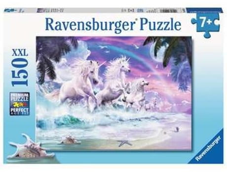 Puzzle RAVENSBURGER Unicorn Beach rompecabezas 150 pieza(s) Animales