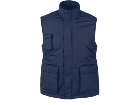 Chaleco SOL'S Wells Nylon, Poliéster Unisex (4XL - Azul)