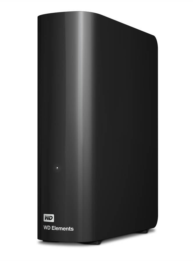 Disco HDD externo WESTERN DIGITAL WD Elements Desktop 4 TB (4 TB - USB 3.1)