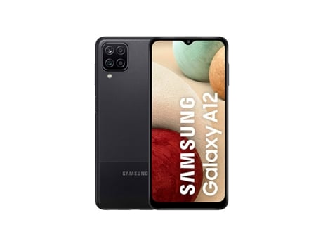 Smartphone SAMSUNG Galaxy A12 (6.5'' - 4 GB - 64 GB - Negro)