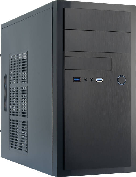 Caja PC CHIEFTEC HT-01B-OP (Mini ITX Tower - Negro)