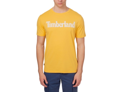 Camiseta de Hombre TIMBERLAND Amarillo (XL)