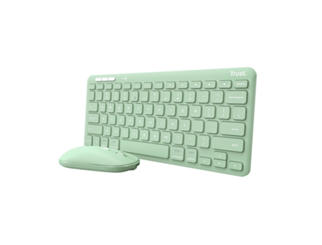 Teclado TRUST Verde