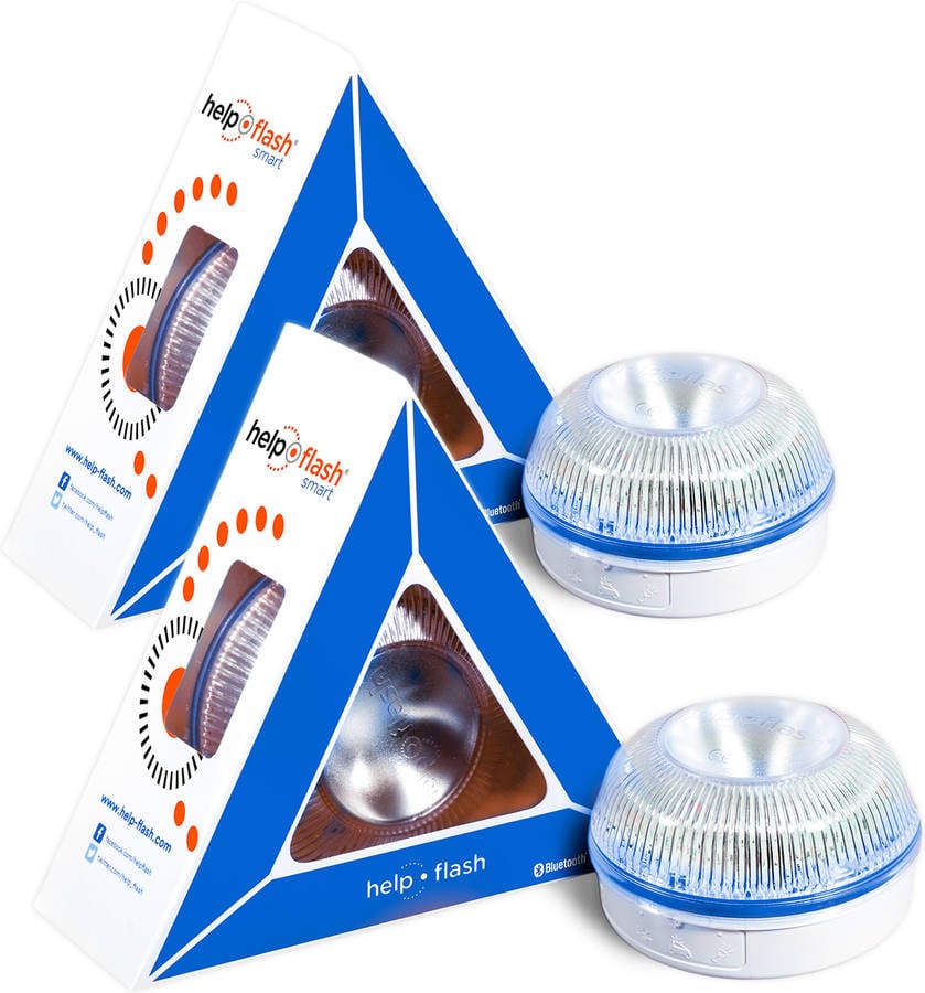 2 Luces de Emergencia HELP FLASH PK2750