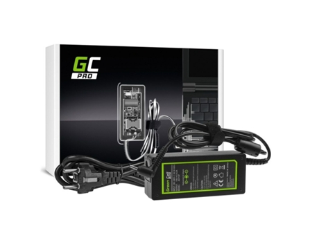 Cargador para Portátil GREEN CELL AD73P (Negro - 65 W)