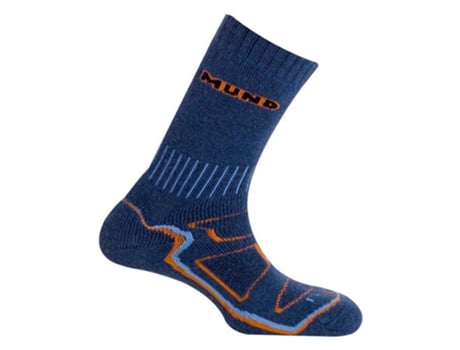 Mund Socks Alta montaña alpinismo makalu invierno unisex calcetines para hombre wool primaloft azul eu 34 37