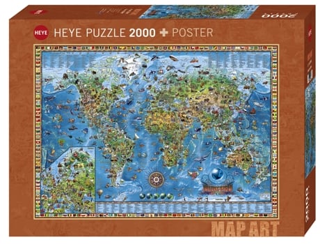 Puzzle 2000 Pcs Amazing World Standard (9 años)