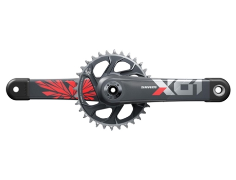 Biela SRAM X01 Eagle Dub Superboost Unar Red Dm 32D C2 (M)