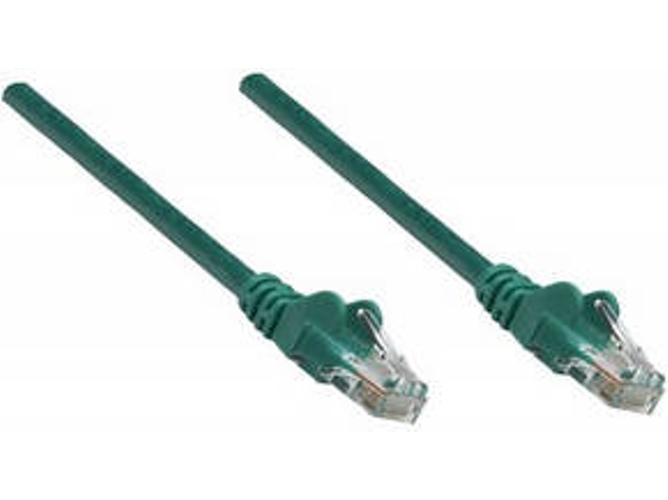 Cable INTELLINET (RJ45 - 2 m - Verde)