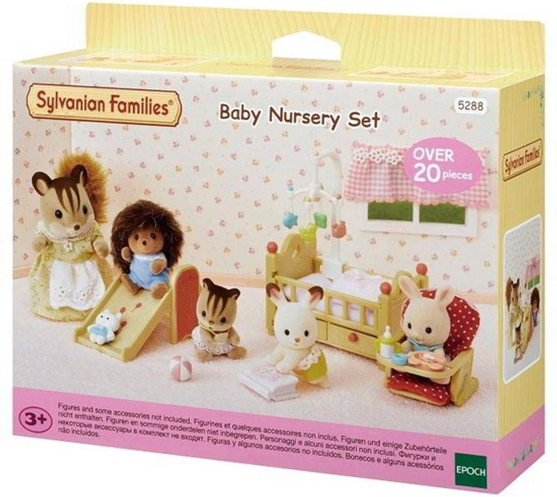 Casa de Muñeca EPOCH D´ENFANCE Sylvanian Families: Muebles Habitación Niños