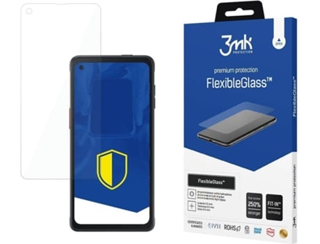 Protector Cristal Templado Samsung Xcover Pro 3MK Flexible