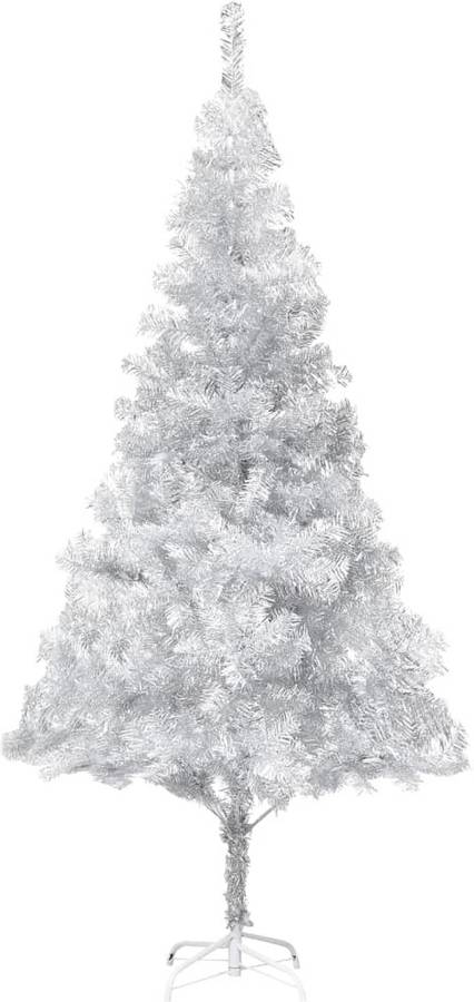 Árbol de Navidad VIDAXL con Soporte (Blanco - 120x240 cm)