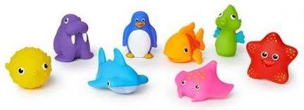 Juguete de Baño MUNCHKIN Ocean Squirt Animal 8 unidades