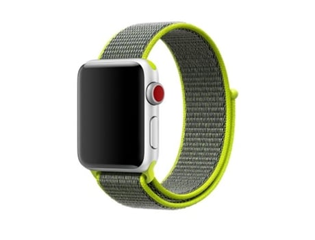 Correa NylonSense para Apple Watch Series 9 - 41mm - Verde Fluorescente