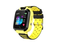 Smartwatch Infantil Resistente Al Agua Pantalla Táctil Hd Llamada De Posicionamiento 2G-Amarillo VENISYMLIS