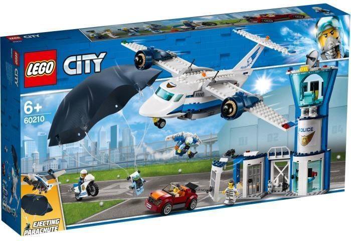 LEGO City: Base aérea de la policía - 60210 (Edad Mínima: 6 - 529 Piezas)