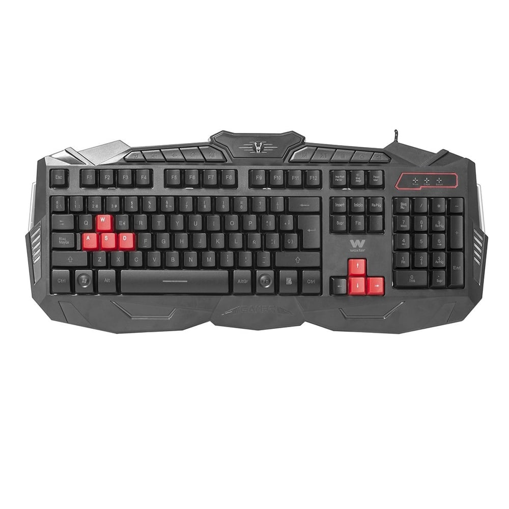 Teclado Gaming WOXTER FX 80 (Mecánico - Español - Negro)