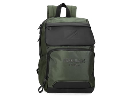 PEPE JEANS Mochila Para Portátil Poliéster Bromley Verde