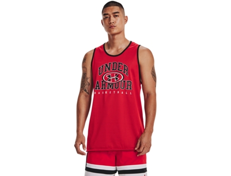 Camiseta Interior de Hombre UNDER ARMOUR Baseline Reversible Tank Rojo (shoes//eu/S)