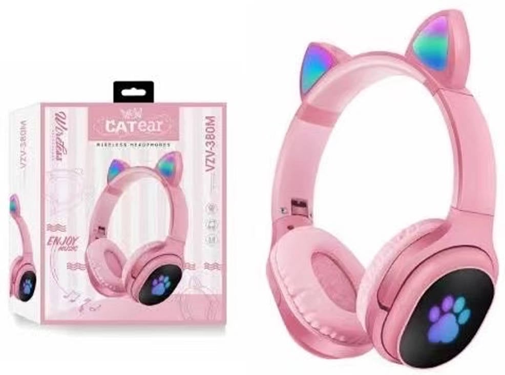 Auriculares Inalámbrico M2 TEC VZV-380M (On Ear - Rosa)