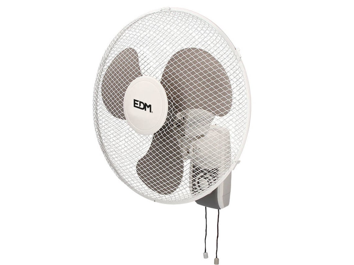 Ventilador de Pared EDM  Blanco 45W 40 Cm