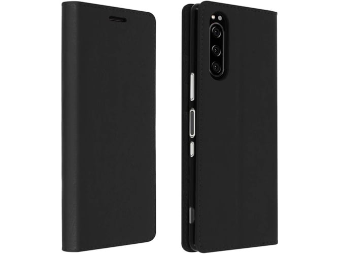 Funda Sony Xperia 5 AVIZAR Piel Negro