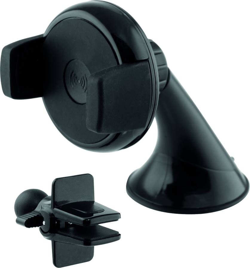 Soporte Cargador Inalámbrico KSIX B9000PACK02 10 W Negro