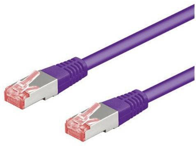 Cable de Red GOOBAY (RJ45 - 25 cm - Morado)