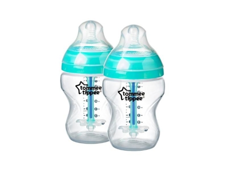 Biberón Anticólicos Tommee Tippee 42252575 260 Ml 2 Pzas (Reacondicionado Como Novo)