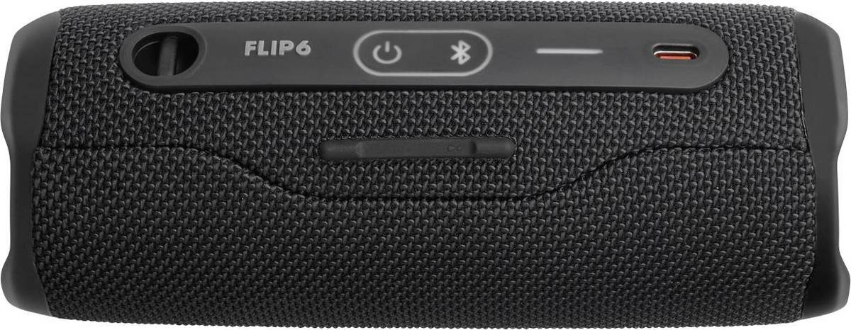 Altavoz Bluetooth JBL Flip 6 (Negro - 20 W - Autonomía: Hasta 12 h)