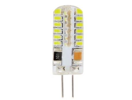 Bombilla LED de cápsula de 3W (Ec. 25W) G4 2700K White White 220-240V