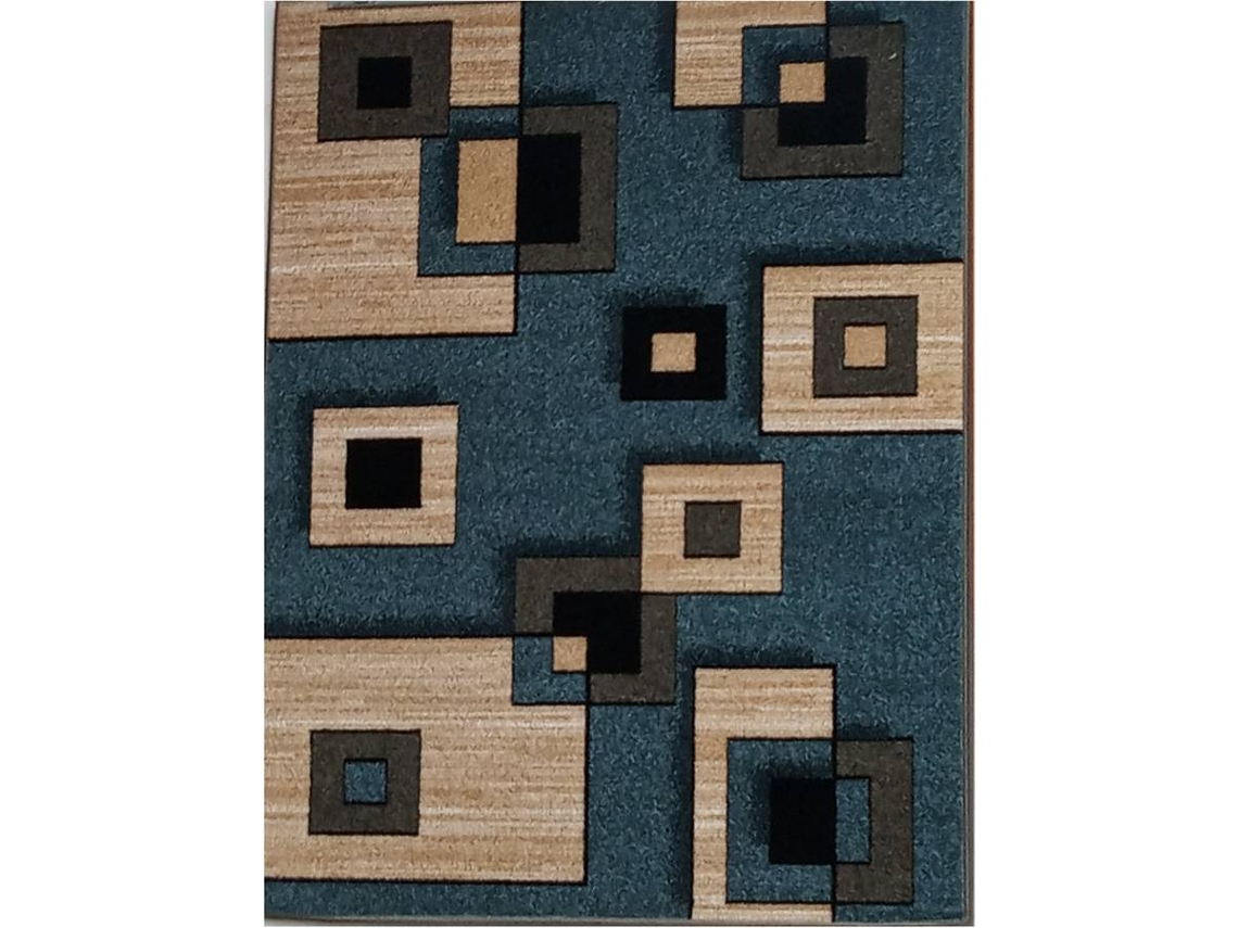 Homerug Alfombra Trendy turquesa 133x180cm matris azul 133x190