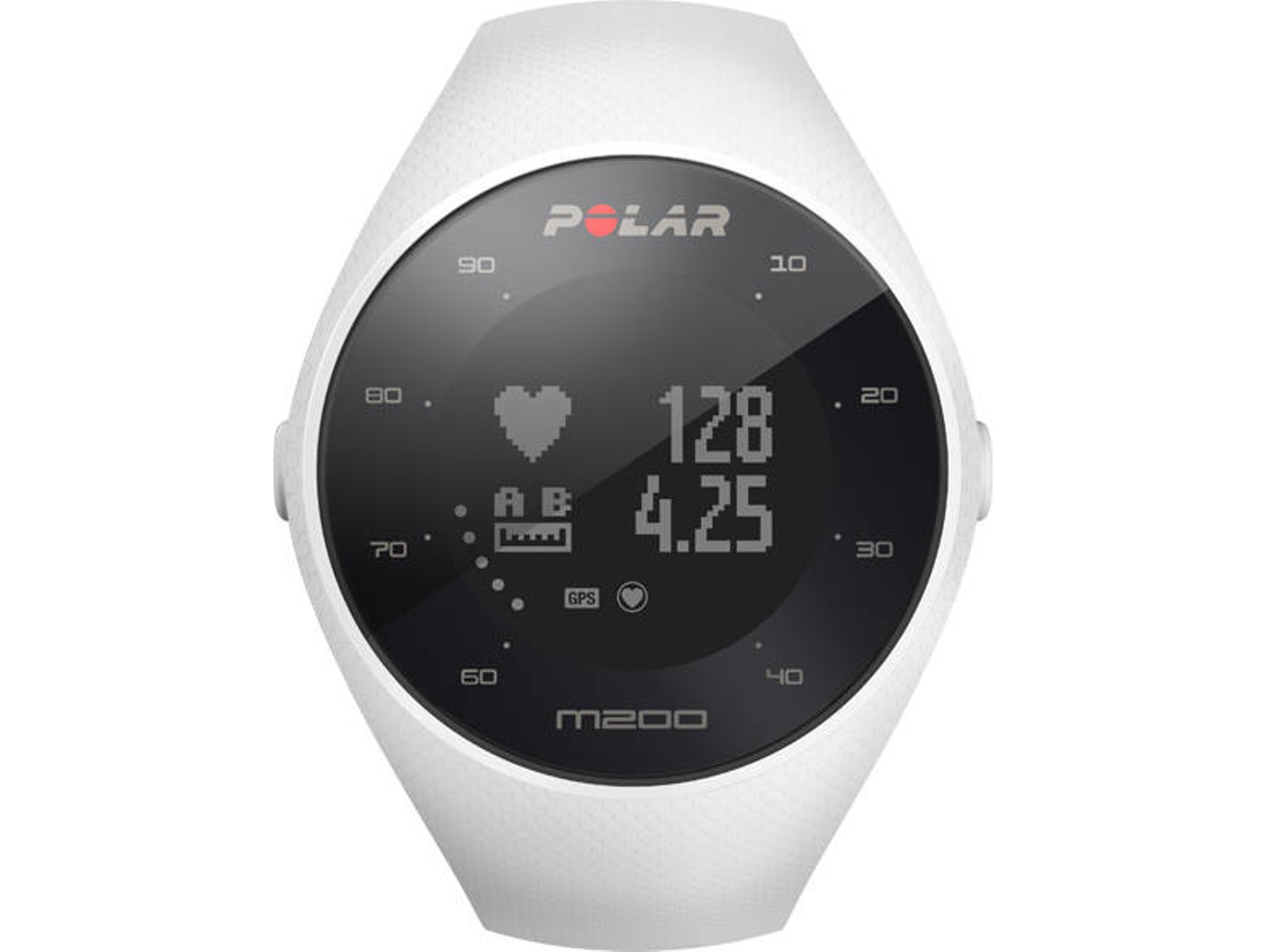 Reloj deportivo POLAR M200 (Bluetooth - Blanco)