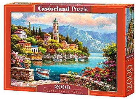 Castorland C200696 Village clock tower rompecabezas multicolor colormodelo surtido puzzle 2000 pieces 5