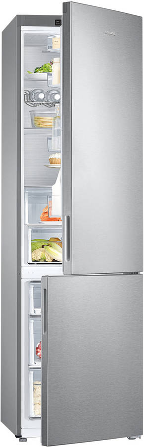 Frigorífico Combi SAMSUNG RB37J502VSA/EF (Frost Free - 201 cm - 353 L - Inox)