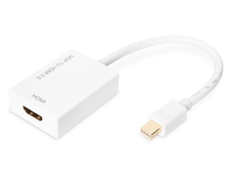 Digitus Db-340416-002-W Adaptador de cable de video 0.2M Mini Displayport HDMI Blanco