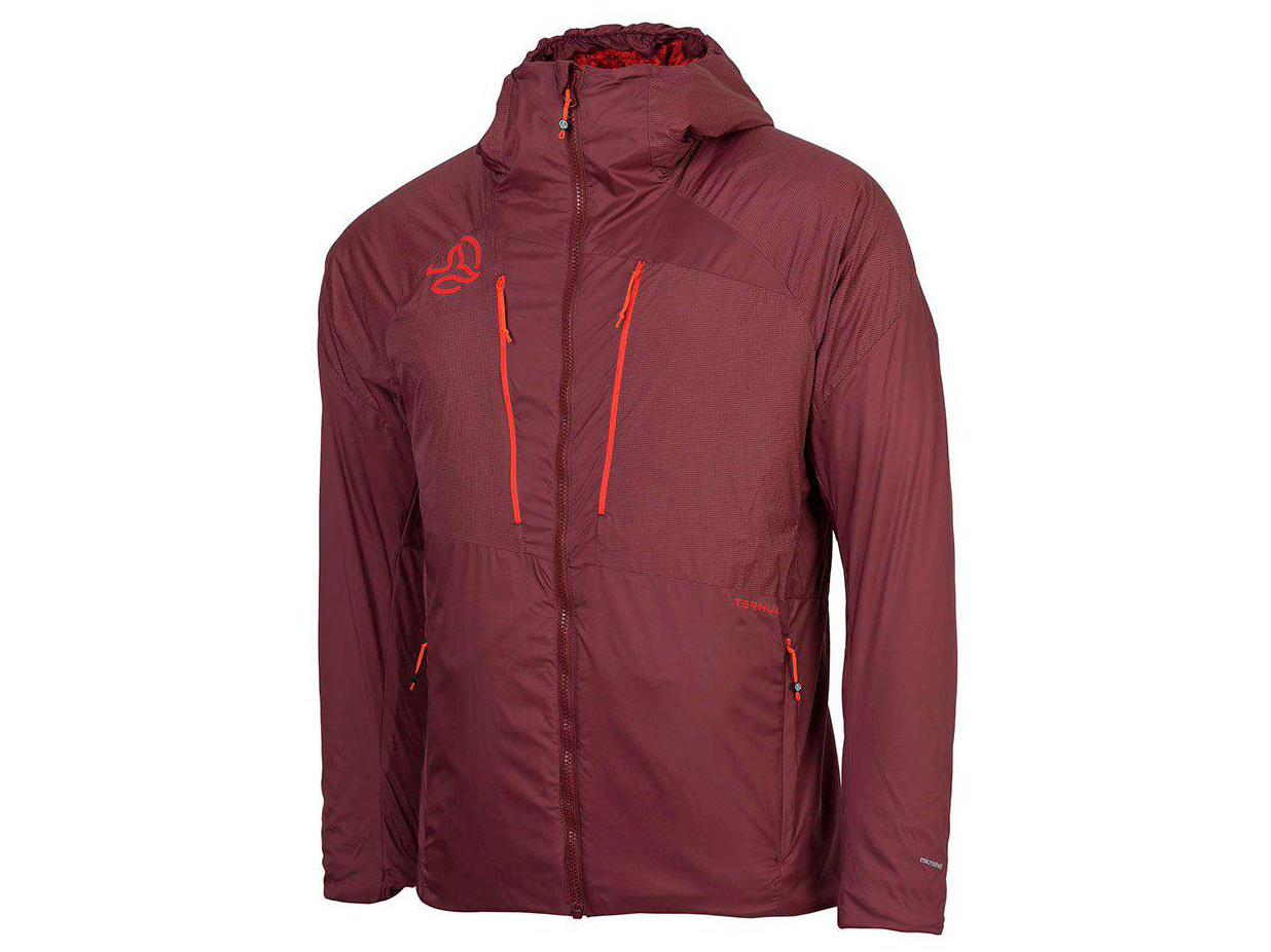 Abrigo para Hombre TERNUA Kimo Rojo para Montaña (M)