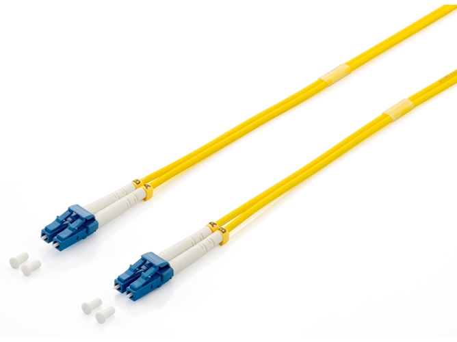 Cable Fibra Óptica EQUIP (LC - 2 m - Amarillo)