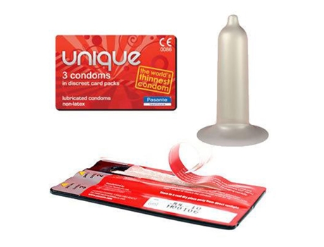 Condones Pasante Unique Latexfree 3pcs PASANTE