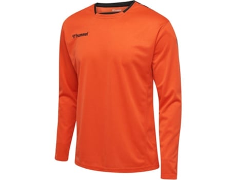 Camiseta de Hombre para Fútbol HUMMEL Authentic Poly Rojo Naranja (S)